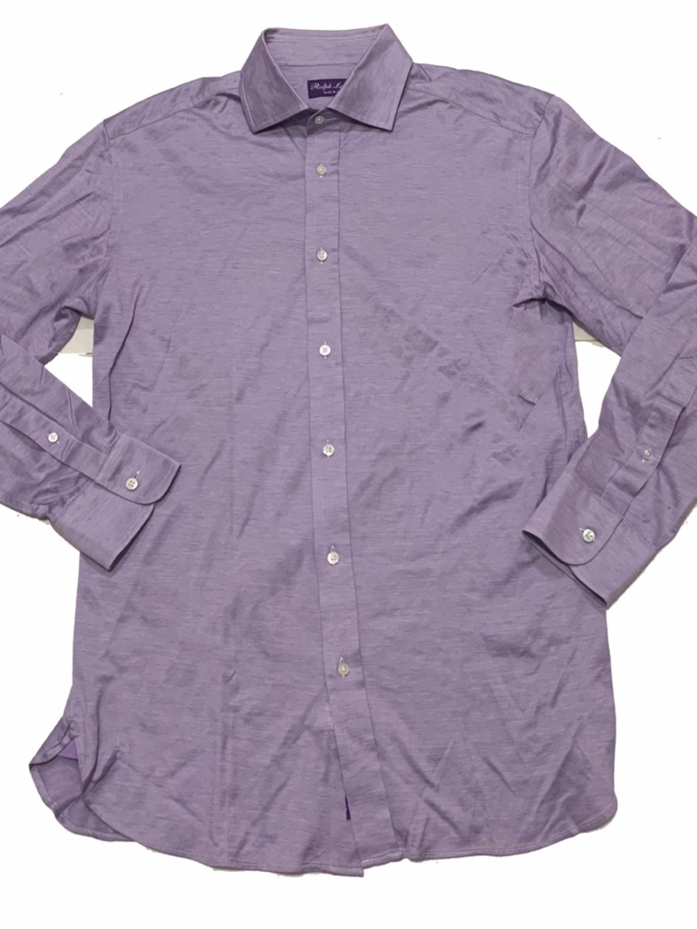 Ralph Lauren Lavender Long-Sleeve Shirt